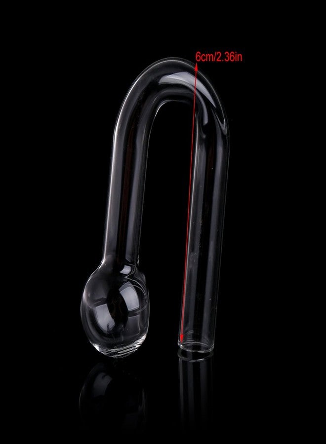 JAGTRADE Glass Drop-Checker CO2 Indicator for Planted Aquariums Easy to Hang Use with PH Reagent Solution Compact Size, 6cm - Image 2